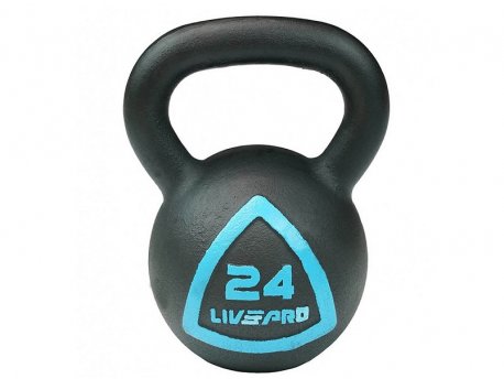 LivePro Kettlebell Rusko zvono od livenog gvožđa - 24 kg - LP8041