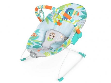 BRIGHT STARTS KIDS II LEŽALJKA SA VIBRACIJOM - RAIN FOREST VIBES 12227