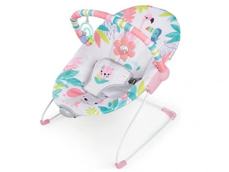 BRIGHT STARTS KIDS II LEŽALJKA SA VIBRACIJOM - FLAMINGO VIBES 12228