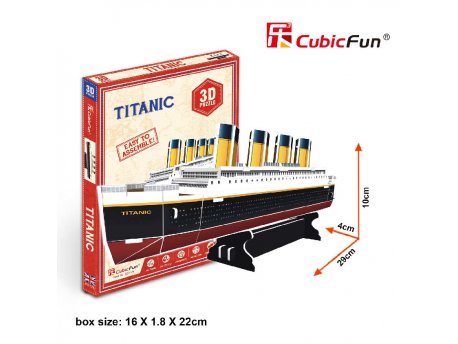 CUBICFUN PUZZLE TITANIC S3017h