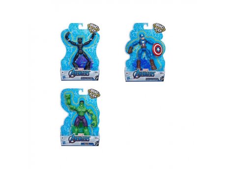 HASBRO AVENGERS BENDY FIGURA ASST
