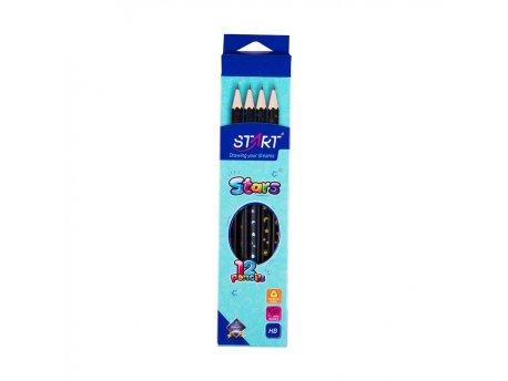 START OLOVKE GRAFITNE STARS 12 KOMADA START