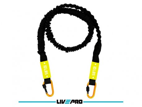 LivePro Elastična traka za vežbanje L, mali otpor - LP8401