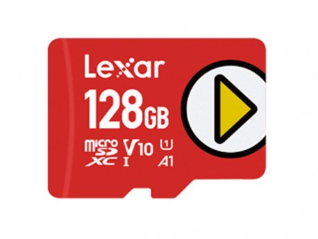 LEXAR 128GB PLAY microSDXC UHS-I cards, 150MB/s (LMSPLAY128G-BNNNG)