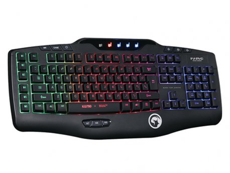 MARVO KG750 gejmerska multimedijalna USB RGB tastatura