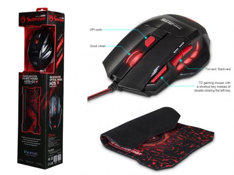 MARVO Set Miš+Podloga M315+G1