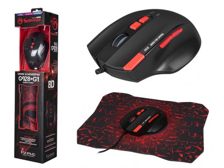 MARVO Set Miš+Podloga G928+G1