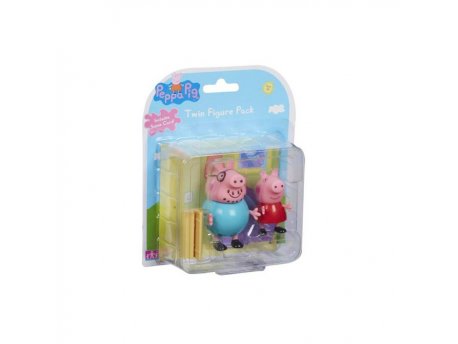 PEPPA PIG TWIN FIGURE ASST