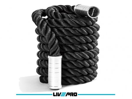 LivePro Kanap za Crossfit sa aluminijumskim drškama 12m, f38mm - LP8173