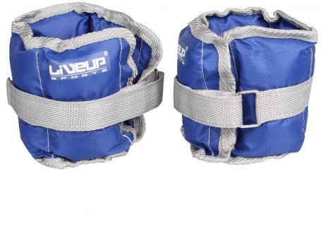 LiveUp Tegovi za noge i ruke sa čičkom 2x1kg - LS3011