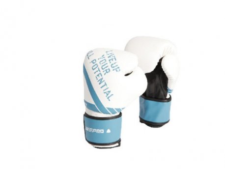 LivePro Bokserske rukavice za sparing 12 oz, bele - LP8600