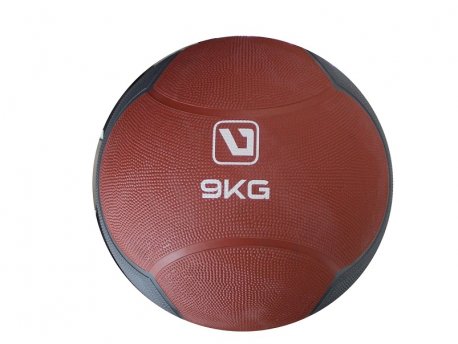LiveUp Medicinka lopta 9 kg, braon - LS3006F