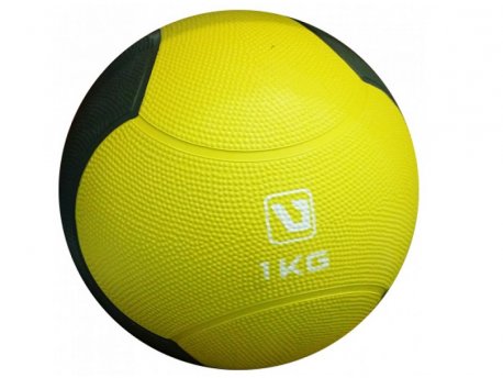 LiveUp Medicinka lopta 1 kg, žuta - LS3006F