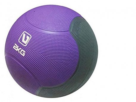LiveUp Medicinka lopta 2 kg, ljubičasta - LS3006F