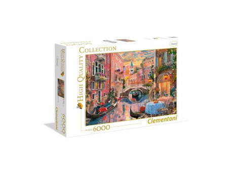 CLEMENTONI PUZZLE 6000 HQC VENICE EVENING SUNSET