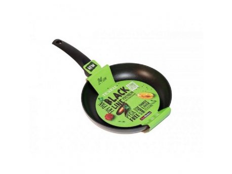 TEXELL Tiganj duboki Black line 24 cm TPBL-D24