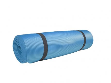 GIM FIT Strunjača plava-1cm S100709-B