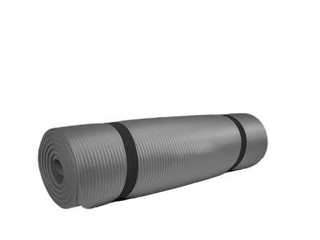 GIM FIT Strunjača siva-1cm S100709-G
