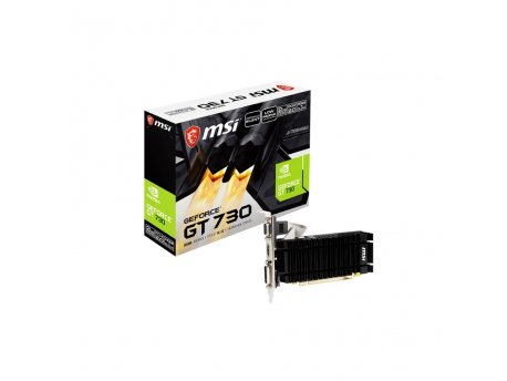 MSI NVidia GeForce GT 730 2GB 64bit N730K-2GD3H/LPV1