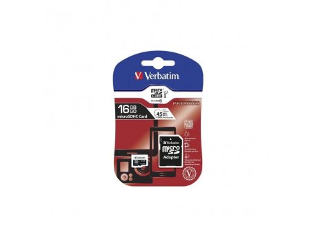 VERBATIM Micro SDXC 16GB (44082)