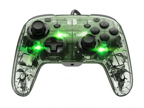PDP Nintendo Switch Deluxe Wired Pro Controller Afterglow + Audio
