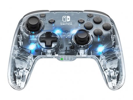 PDP Nintendo Switch Deluxe Wireless Pro Controller Afterglow + Audio