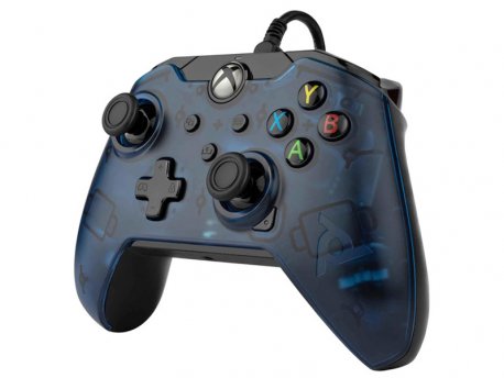 PDP Gamepad Gaming Wired Controller Midnight Blue