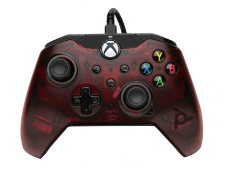 PDP Gamepad Wired Controller Red (049-012-NA-CON)