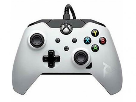 PDP Gamepad Wired Controller, White (049-012-NA-CON)