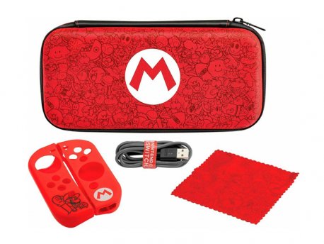 PDP Nintendo Switch Starter Kit Mario Remix Edition