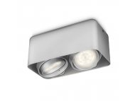 PHILIPS Reflektorska lampa Afzelia plate/spiral aluminium 53202/48/16
