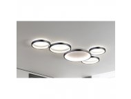 VESTA 373 PLAFONSKA SVETILJKA LED 60W 3000K CRNA