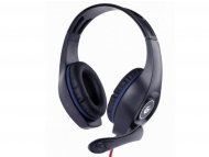 GEMBIRD GHS-05-B Stereo gejmerske slusalice sa mikrofonom+volume kontrolom 3.5mm BLUE