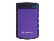 TRANSCEND TS2TSJ25H3P Eksterni HDD 2TB Anti-shock system crno/ljubicasti