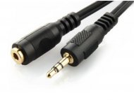 GEMBIRD 3.5mm stereo muški na 3.5mm stereo ženski kabl, 5m (CCA-421S-5M)