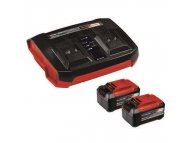 EINHELL 2x 5,2Ah & Twincharger Starter set