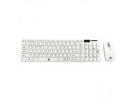 JETION Bežična tastatura i miš US (Bela) JT-DKB085