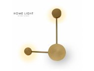 VESTA 472 ZIDNA LAMPA 8W 3000K BRUSENO ZLATO