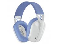 LOGITECH Bežične gejmerske slušalice G435 Lightspeed Bela 981-001074