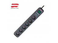 BRENNENSTUHL Razvodnik 6 mesta 1.5m 1.0mm2 + prekidač i zaštita