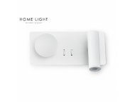 VESTA 478 ZIDNA LAMPA 3W+3W 3000K BELA