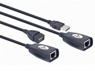 GEMBIRD UAE-30M USB extender works with CAT6 or CAT5E LAN cables 30m
