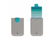 ALLOCACOC DAX Kaskadni novčanik na izvlačenje, za 5 kartica, aqua-sivi DH0056AQGY/DAXWLT