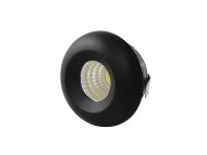 PROSTO Ugradna LED lampa 3W dnevno svetlo LUG-3320/BK-3/W