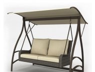 ED Baštenska ljuljaška ratan