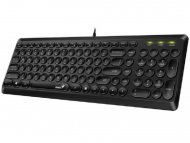 GENIUS Tastatura SlimStar Q200 USB YU black