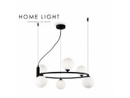 VESTA 537 Visilica 6*G9 Crna