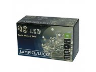 ED Novogodišnje lampice LED bele 80 komada B-O 52-104000