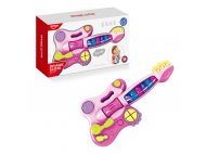 Huanger Moja prva interaktivna gitara pink