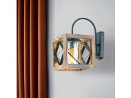 OPVIQ Zidna lampa Zikzak Camlı Aplik